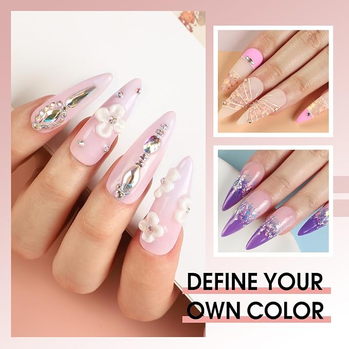 Candy Colors Collection Acrylic Nail Kit