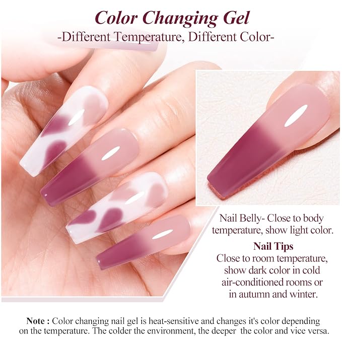 Jelly Pink Color Changing