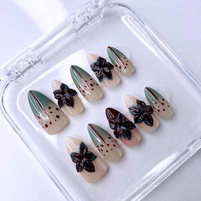 Handmade Almond Nails 24