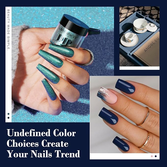Dark Blue Glitter