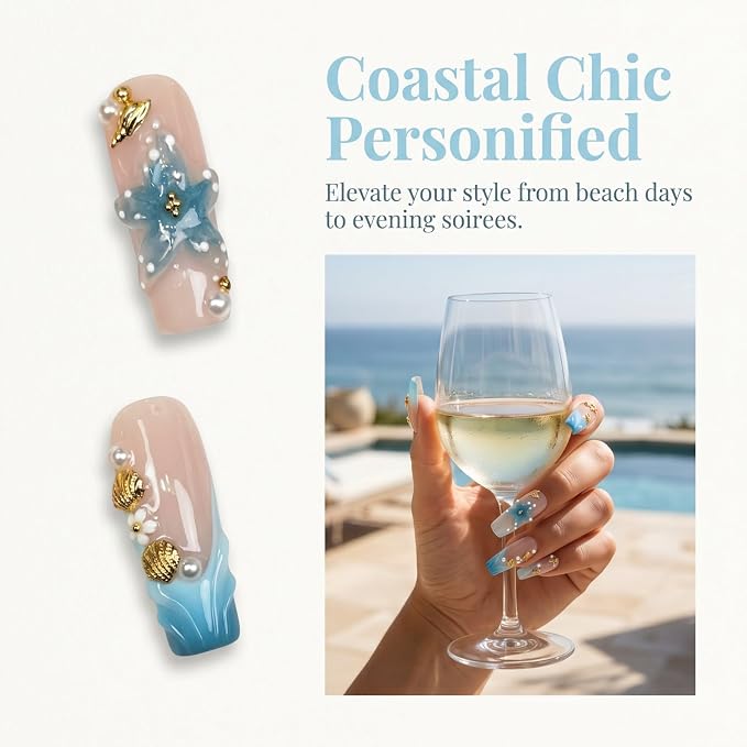 ocean embossed