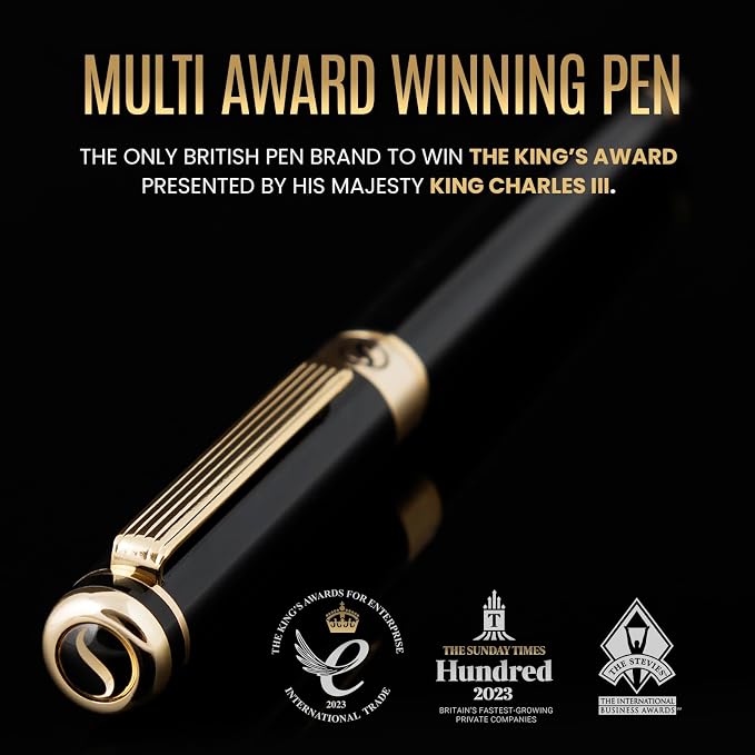 1. Black with Gold