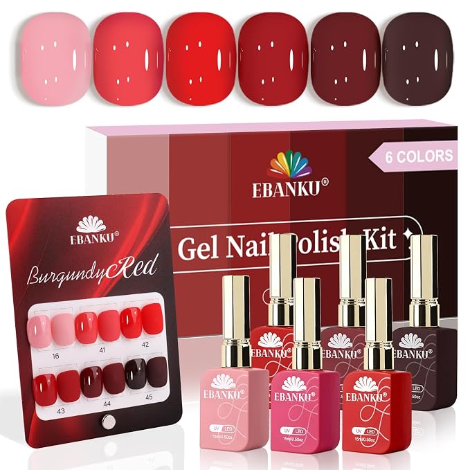 6 Colors-Red Series