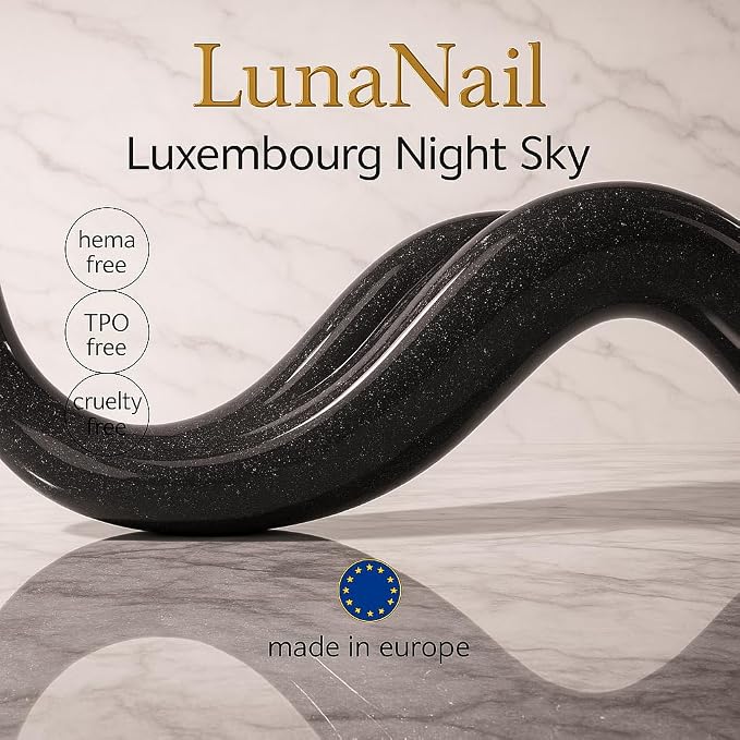 Luxembourg Night Sky Glitter