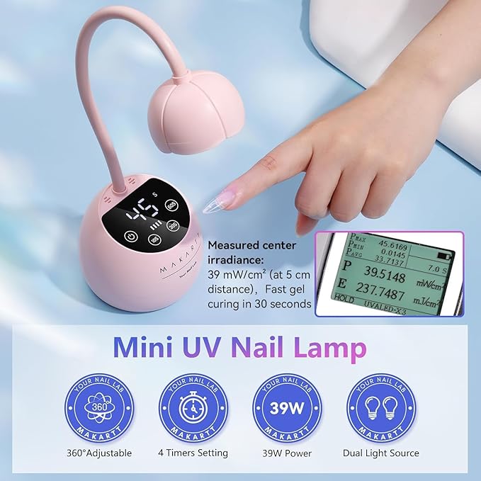 A4-uv nail lamp-Pink