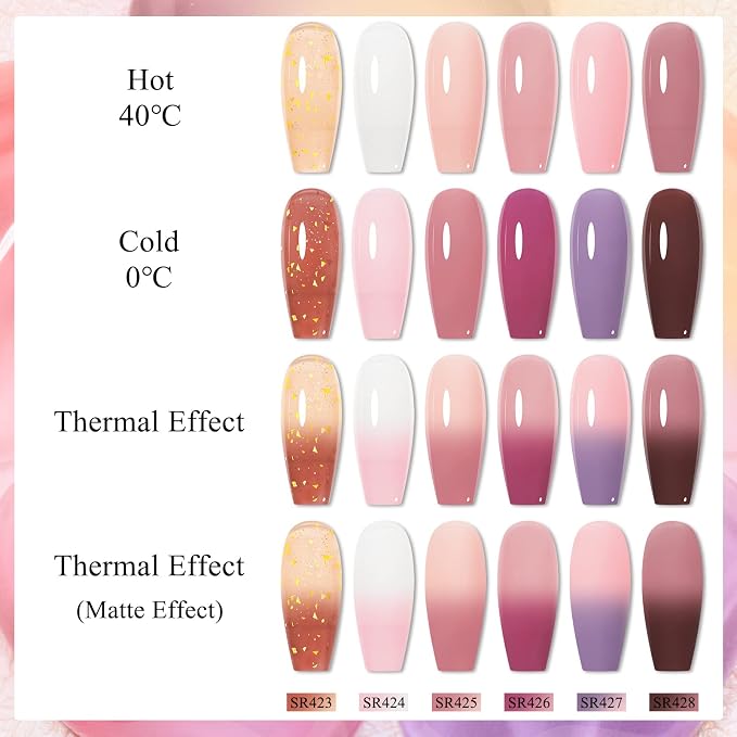 Jelly Pink Color Changing