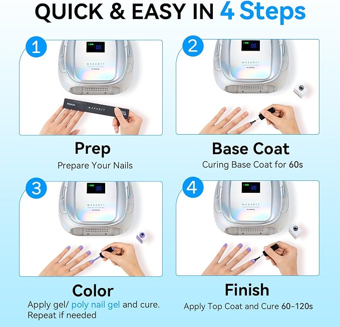 A3- nail lamp-Plating Silver