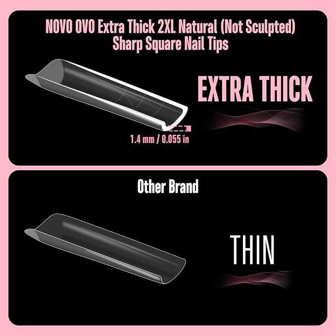 XXL Square Natural Extra Thick