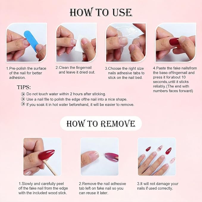 3D Red Floral Tip