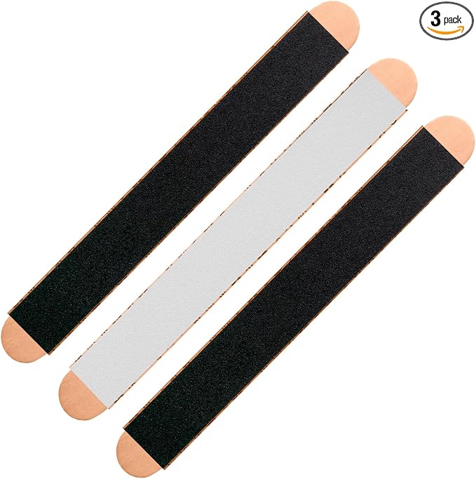 Papmam Mix Glueless Abrasive Cover Without Foam Layer on Wooden Base, 180/240 Grit