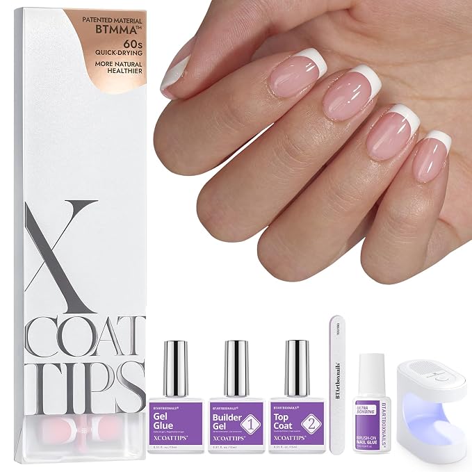 01-Pink Base-Extra Short Squoval-Kit