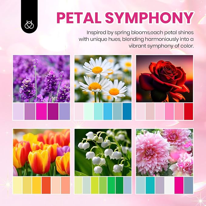 0-0-36 Colors Petal Symphony