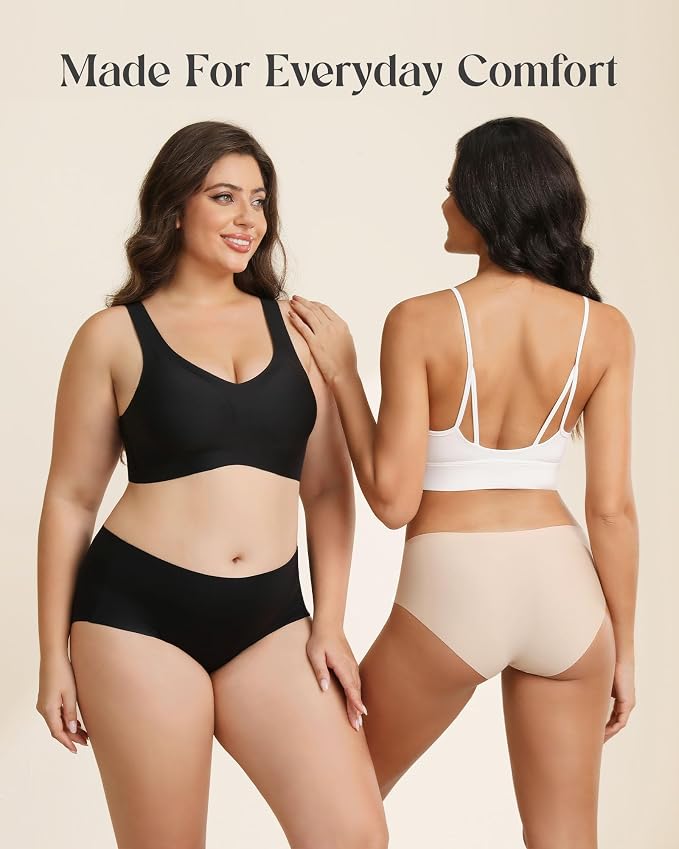 Black+beige Briefs