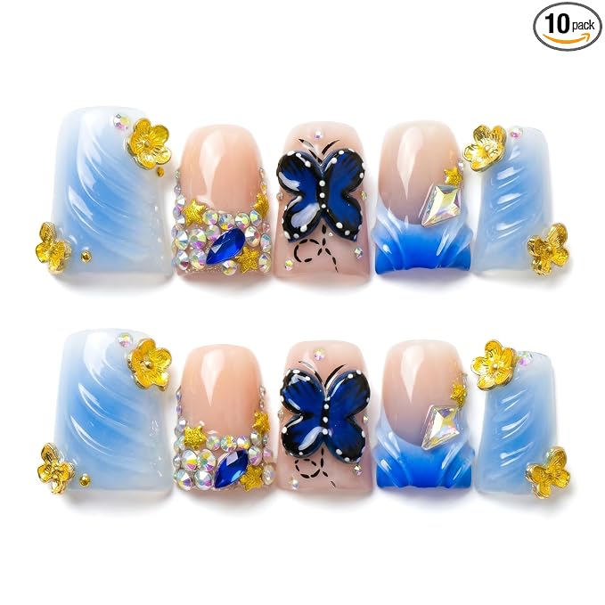 butterfly&diamond