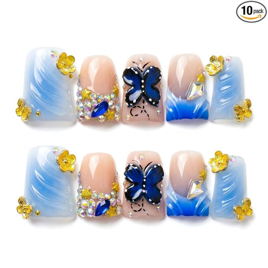 butterfly&diamond