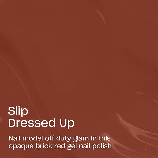 Slip Dressed Up | Opaque Dark Red Brown