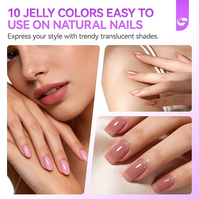Soft Jelly Pink Set