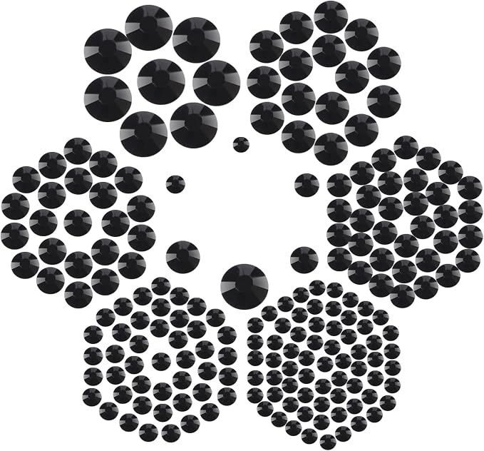 Jet Black, 5-Sizes
