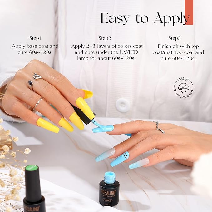 38 Color gel polish