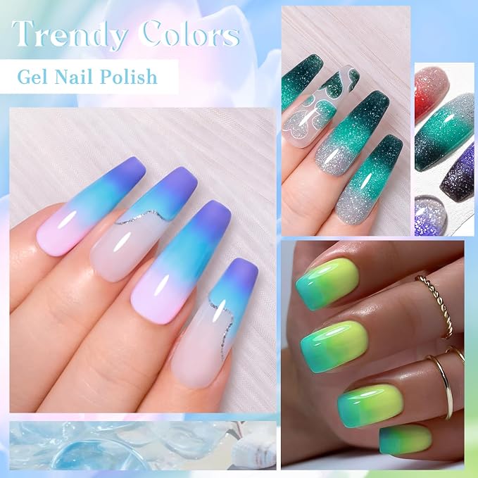 12PCS Color Change Gel-Set2