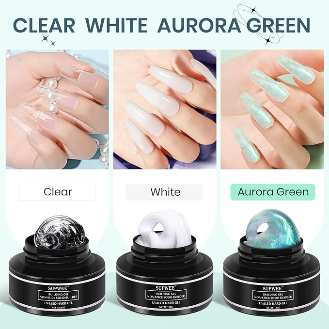 Clear&White&Aurora