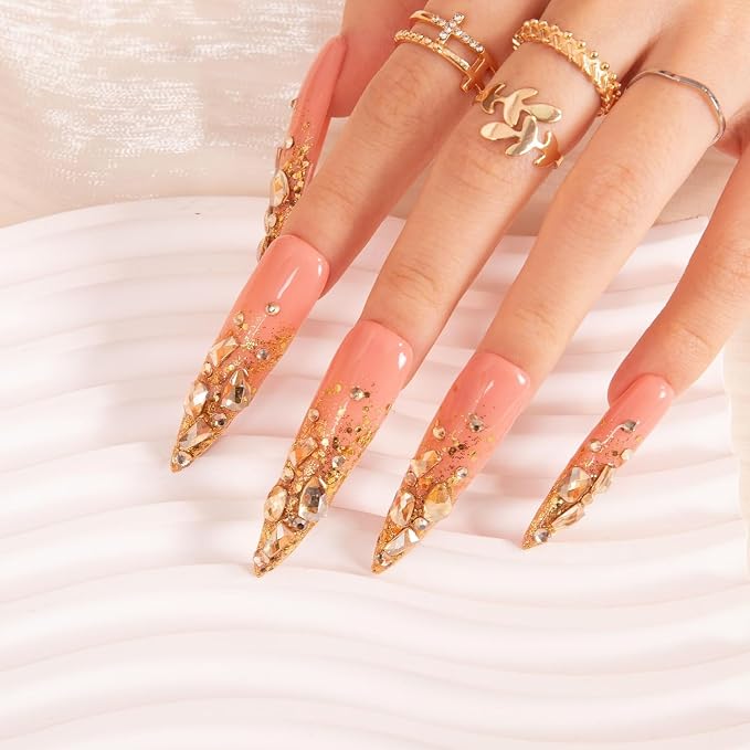 Stardust Gold Rhinestone