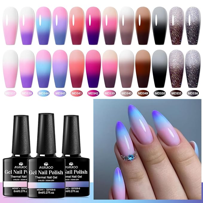 12PCS Color Change Gel-Set4