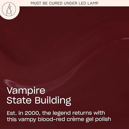 Vampire State Building | Opaque Dark Burgundy Crème