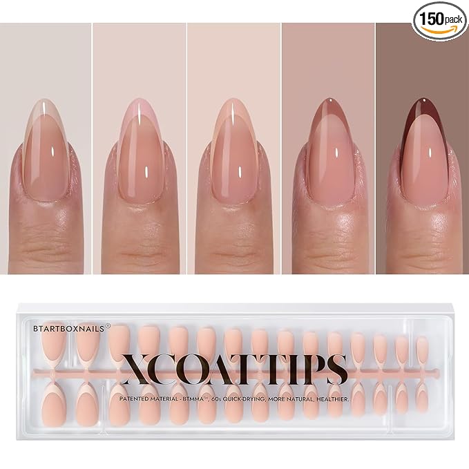 02 M - Almond Skin Tones French in Peach Base