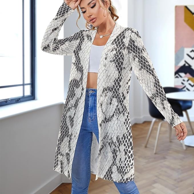 Gray Snake Pattern