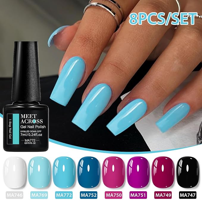 8 Colors one step gel-2