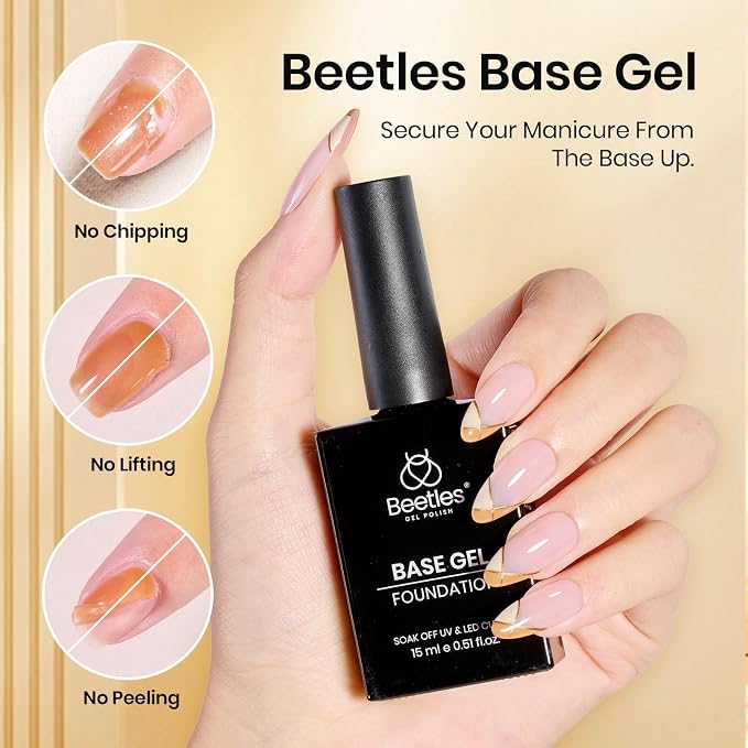Glossy & Matte Gel Top and Base Coat Set & Nail Prep Dehydrator and Primer