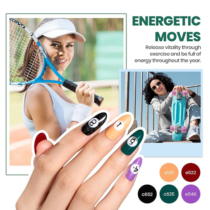25 Colors Energetic Moves