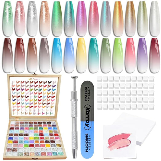 Sponge Pat Paint Nail Gel