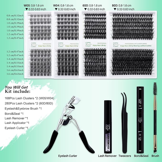 W04,W05,60D,80D, 4 Boxes Kit-8