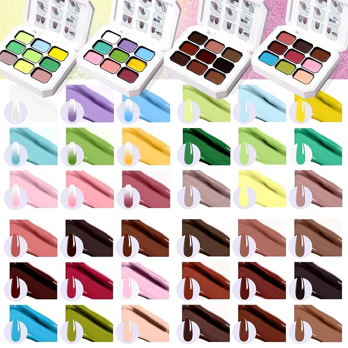 Lullaby Palette&Rainy Day&Canyon Bloom&Lava Chocolate