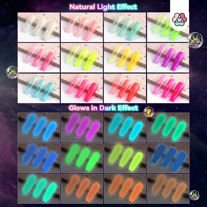 B1-Glows in the Dark Nail Polish