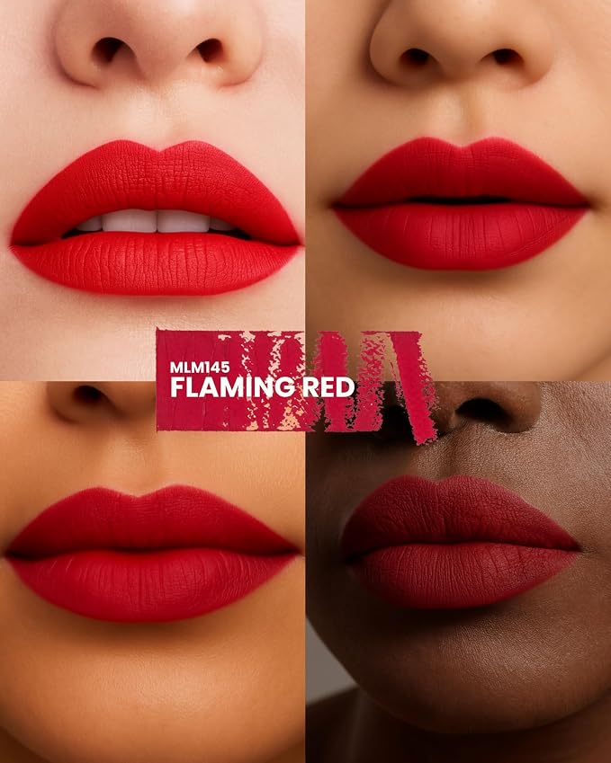 FLAMING RED