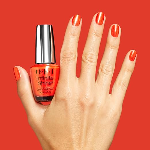 Shock Em Orange | Semi-Sheer Bright Warm Orange Coral with Shimmer
