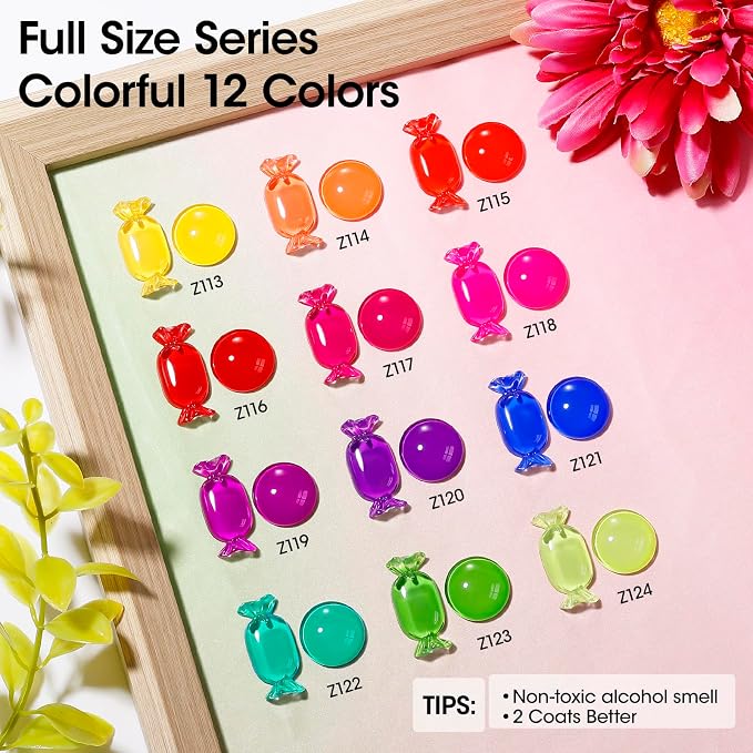 Z-12 Colors Bright Neon Set
