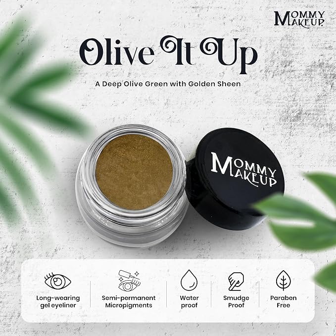 Olive It Up - A deep olive green with golden sheen