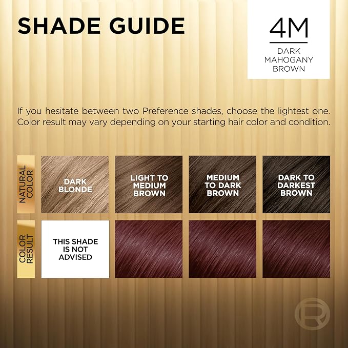 4M Dark Mahogany Brown
