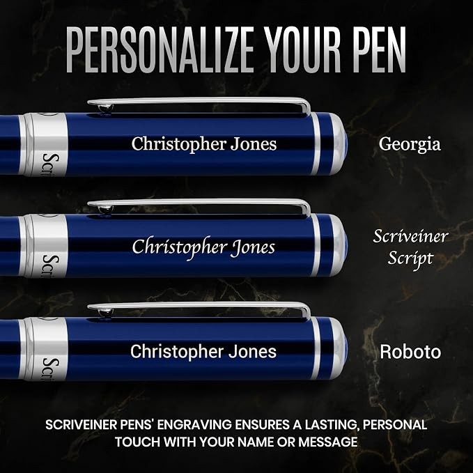 Midnight Blue with Chrome (Personalized)