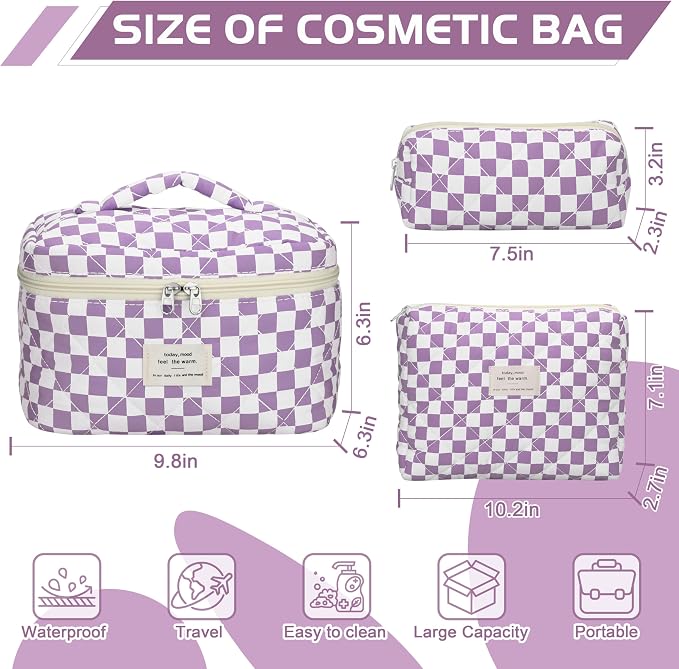 Checkered Purple