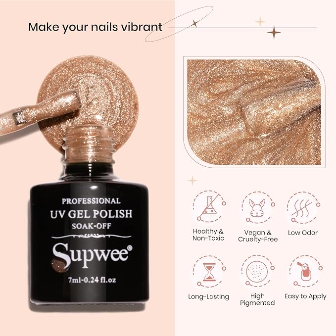 12 Colors Smoothie Cat Eye Gel