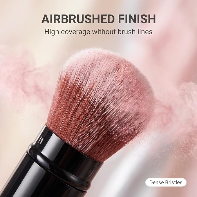 Black with Light Brown Bristles