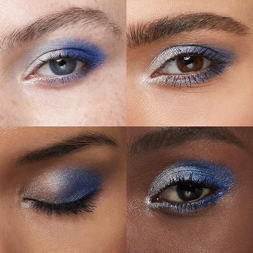 17 Silver/ Electric Blue
