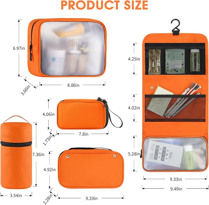 Faux Leather Orange