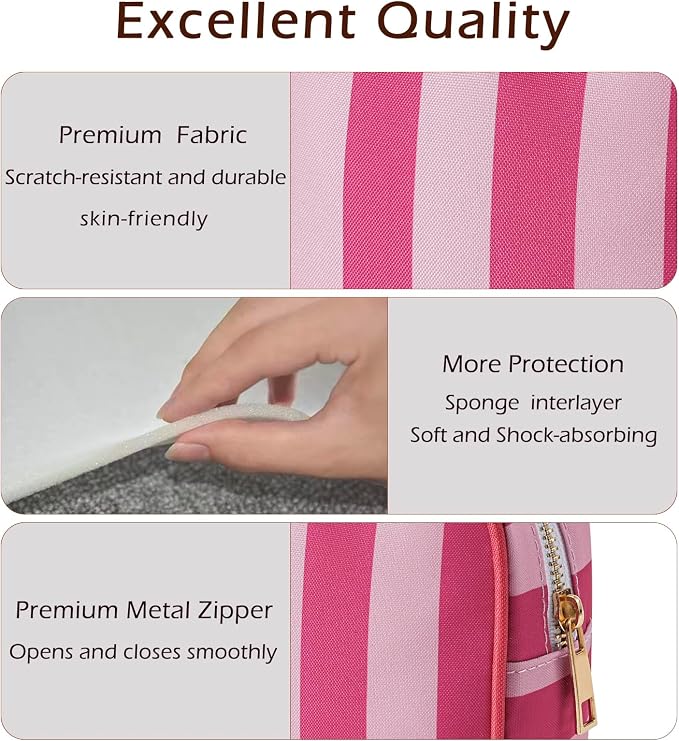 01 Rose Pink Stripes
