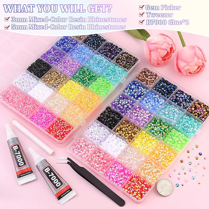 Jelly Multicolored 3+5mm